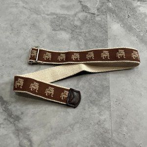 Rising Star Toddler Bulldog Belt Brown and Tan Adjustable‎ Nylon